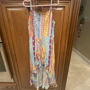 Poppies and Roses boho dress